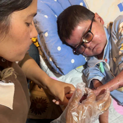 Helping seriously ill children Ezra